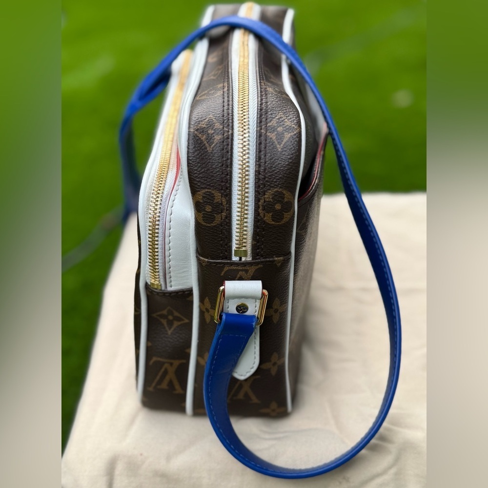 Louis Vuitton x NBA LV Bag Brown Nil Messenger Monogram Limited Edition!! - Picture 8 of 16